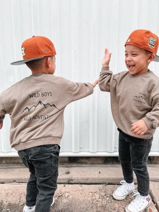 Wild boys, Wild adventures sweater