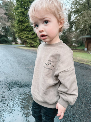 Wild boys, Wild adventures sweater