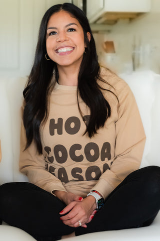 Hot Cocoa Season Sweater - Adult