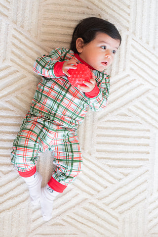 Lincoln's Boytique - christmas Pajamas - model shot