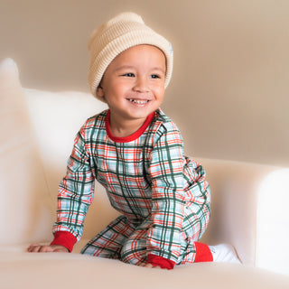 Lincoln's Boytique - christmas Pajamas - model shot