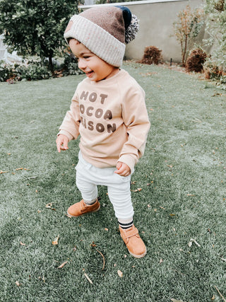 Hot Cocoa Season Sweater - Kid