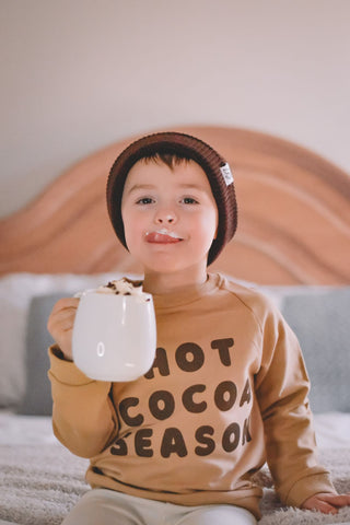 Hot Cocoa Season Sweater - Kid