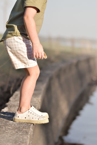 Plaid Swim Shorts