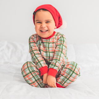 Lincoln's Boytique - christmas Pajamas - model shot