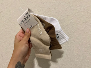Lincoln Socks -3 Pack (Light)